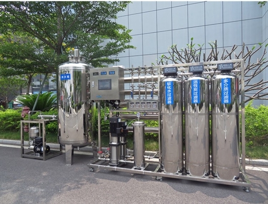 Mesin air osmosis terbalik baja tahan karat komersial Cina