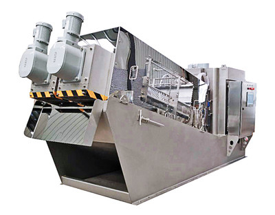 Beli Mesin Pencet Sekrup Baja Dewatering Limbah Mesin Pencet Filter Limbah Kurang Kebisingan online manufacture