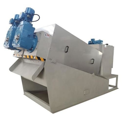 Beli Otomatis Screw Press Sludge Dewatering Machine Volute Type Screw Snail Sludge Screw Press Filter Untuk Air Limbah online manufacture