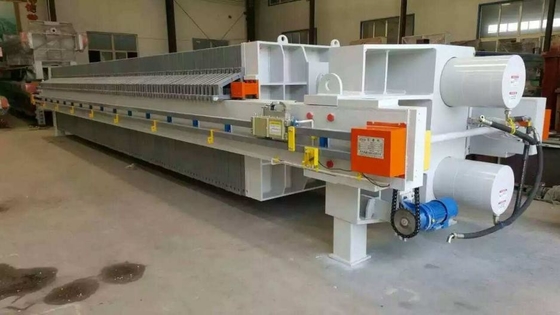 Beli Plat Dan Frame Filter Press Animasi Limbah Mesin Penguras Air Limbah Pemisahan Peralatan Kimia online manufacture