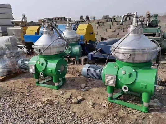 Beli Pabrik Susu Clarifier 3 Phase Susu Cream Separator Centrifuge Disc Stack Susu Skimmer Peralatan lemak online manufacture