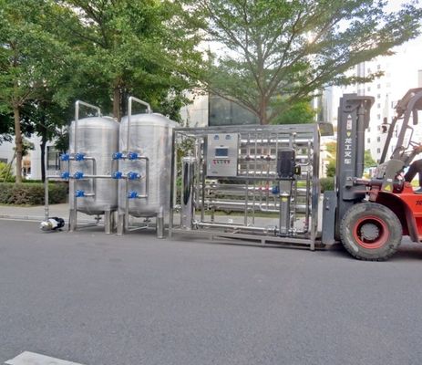 Beli Sistem Reverse Osmosis Kontrol Otomatis Listrik RO dengan Kapasitas Pemurnian Air yang Dapat Disesuaikan dan Konstruksi Baja Tahan Karat pembuatan online