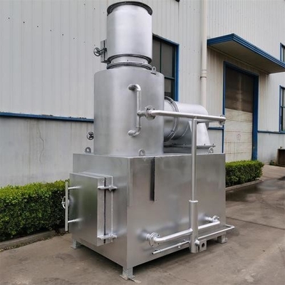 Beli Incinerator limbah medis canggih dengan teknologi tanpa asap 10-500kg/jam Kapasitas pembakaran 220V atau 380V Tegangan operasi online manufacture