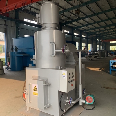 Beli Electric Auto Control PLC Siemens 50L/H Incinerator untuk pembakaran tanpa asap dari rumah tangga medis dan hewan peliharaan limbah online manufacture