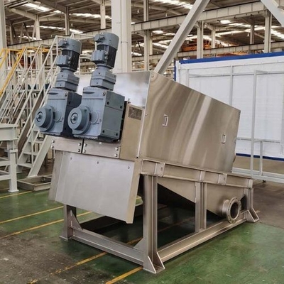 Beli Dewatering Limbah Volute Screw Filter Press Mesin Esensial Untuk Pengolahan Air Limbah Dan Dehidrasi online manufacture