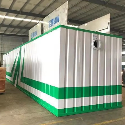 Beli Electric Auto Control PLC Siemens Integrated Stainless Steel Mbbr Package Containerized Rumah Tangga dan Pabrik Pengolahan Limbah Industri online manufacture