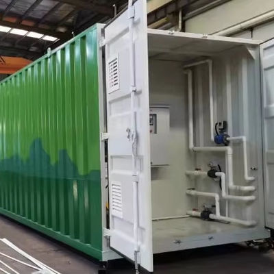 Beli 50/100/200m3/d MBR Bioreactor Containerized Sewa Treatment Plant dengan Electric Auto Control PLC  Compact Design pembuatan online