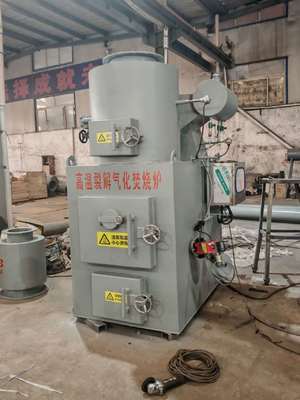 Beli Incinerator limbah medis dengan suhu pembakaran 850-1300°C untuk pengolahan limbah berbahaya menggunakan bahan bakar diesel atau gas alam pembuatan online