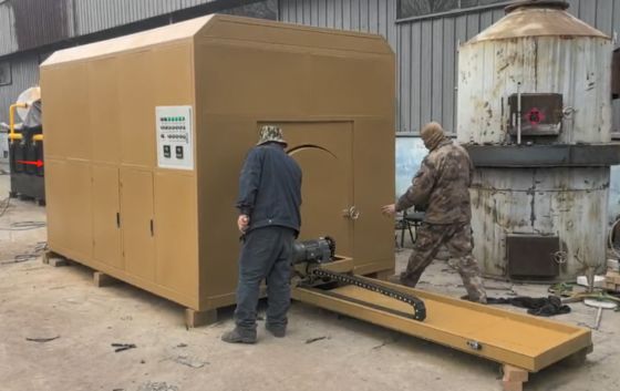 Beli Incinerator Limbah Tegangan Operasi yang Disesuaikan dengan Kemampuan Membakar 15kg-10t/waktu dan Umur 20-30 Tahun online manufacture