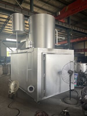 Beli 850-1300°C Suhu pembakaran Incinerator Rumah Sakit Diesel Atau Bahan Bakar Gas Alam pembuatan online
