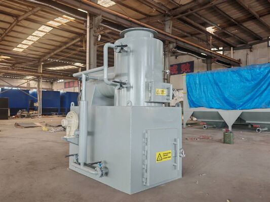 Beli PLC Control Touchscreen Interface Incinerator Ukuran yang dapat disesuaikan untuk pembakaran mayat yang efisien pembuatan online