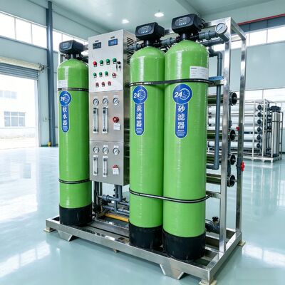Beli Sistem Reverse Osmosis Kapasitas Tinggi 1000L/Jam dengan Kontrol PLC dan Daya yang Dapat Dikustomisasi untuk Pembersihan Air Industri pembuatan online