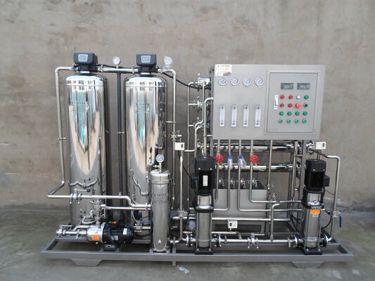 Beli Peralatan Pengolahan Air Reverse Osmosis Kapasitas 1 ton/Jam dengan Kemurnian Tinggi 99% dan Menghilangkan 95-99% Polutan pembuatan online