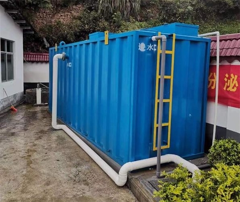 Pabrik Pengolahan Air Limbah Terintegrasi Aerator Mesin Aktif Terintegrasi Peralatan Pengolahan Otomatis Penuh
