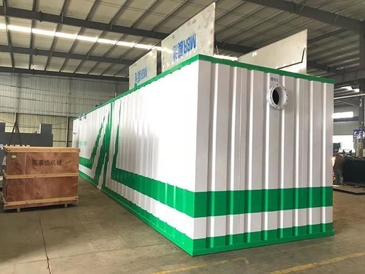 Pabrik Pengolahan Air Limbah Terintegrasi Aerator Mesin Aktif Terintegrasi Peralatan Pengolahan Otomatis Penuh