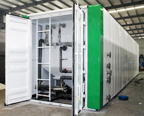 Sistem Pengolahan Air Kontainer Mobil Pabrik Otomatis Industri Mesin Pengolahan Air Limbah
