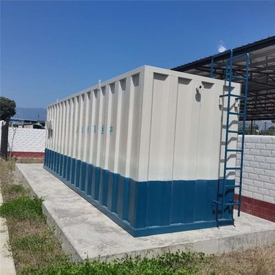 Sistem Pengolahan Air Kontainer Mobil Pabrik Otomatis Industri Mesin Pengolahan Air Limbah