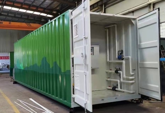Sistem Pengolahan Air Kontainer Mobil Pabrik Otomatis Industri Mesin Pengolahan Air Limbah