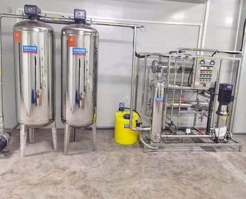 Peralatan Pengolahan Air Osmosis Terbalik Industri Besar Komersial Mesin Pengolahan Air Osmosis Terbalik