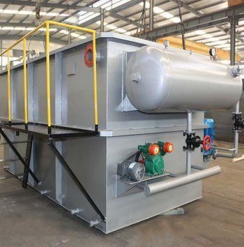 Produktivitas 1-300 L/Jam Sedimentasi Mesin Flotasi Udara Larut Untuk Penghapusan Minyak Dan TSS Di Air Limbah Restoran