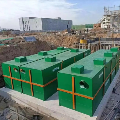 1-300 L/Jam Produktivitas Pembangkit Pengolahan Limbah Kompak Disesuaikan STP ETP MBR MBBR Sistem Untuk Pengolahan Disesuaikan