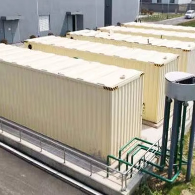50m3-1000m3/Hari Kapasitas Bioreaktor Membran Mbr yang Dikontainer untuk Peralatan Sistem Pengolahan Air Limbah Biomedis