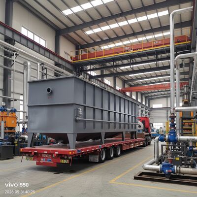 Sistem Pengolahan Air Limbah Baja Karbon yang Disesuaikan dengan Penghilangan Polutan 95-99% untuk Air Limbah Industri